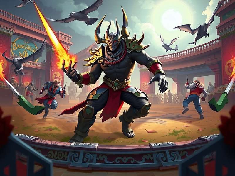 Bangalore Beast Titan Combat Scene